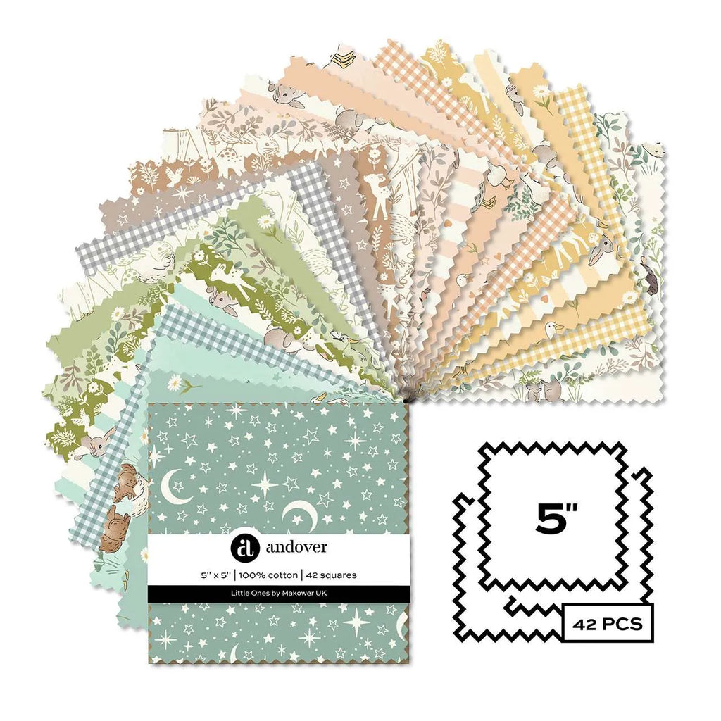 Little Ones by Makower Charm Pack